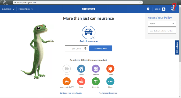 How do I contact GEICO