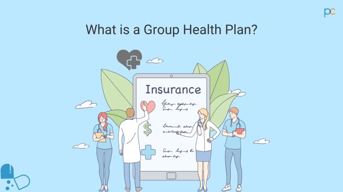 Group health insurance plans