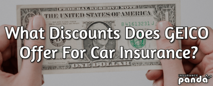 Does GEICO offer car insurance discounts